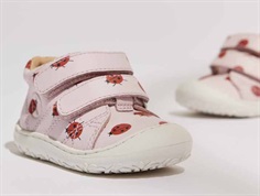 Bisgaard Hale shoes pink with ladybugs